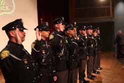 Frederick Police Department's training academy graduation. Frederick Police Department's training academy graduation.