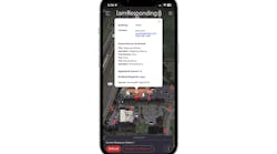 IamResponding application displaying Honeywell CLSS data. IamResponding application displaying Honeywell CLSS data.