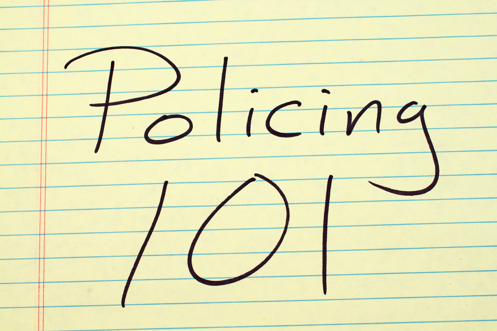 Community Oriented Policing is basic; it's Policing 101.