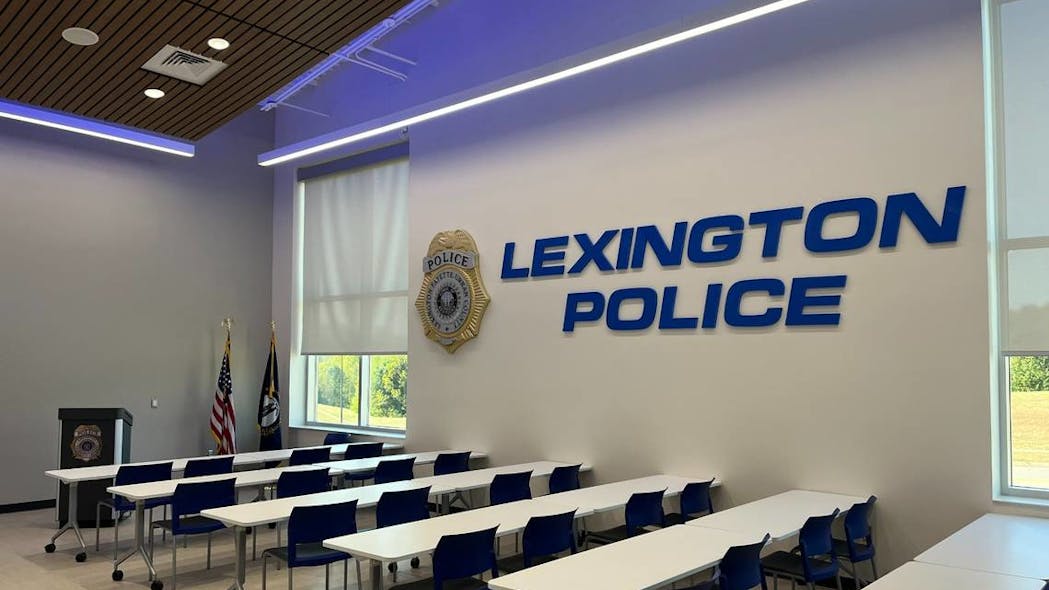 &ldquo;This is one of the most beautiful things about this building, is the natural light,&rdquo; said Mayor Linda Gorton about the Lexington, KY, Police Department&apos;s new station on the city&apos;s east side.
