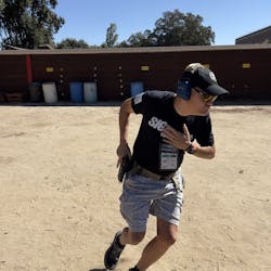 The T.E.L.R. Holster is a Thumb-Activated Ejection-Port Lock Retention holster that provides instantaneous gun retention on holstering. Lindsey took the SIG M18 and T.E.L.R. Holster and ran them through drills. This turned out to be an outstanding combination. The T.E.L.R. Holster is a Thumb-Activated Ejection-Port Lock Retention holster that provides instantaneous gun retention on holstering. Lindsey took the SIG M18 and T.E.L.R. Holster and ran them through drills. This turned out to be an outstanding combination.