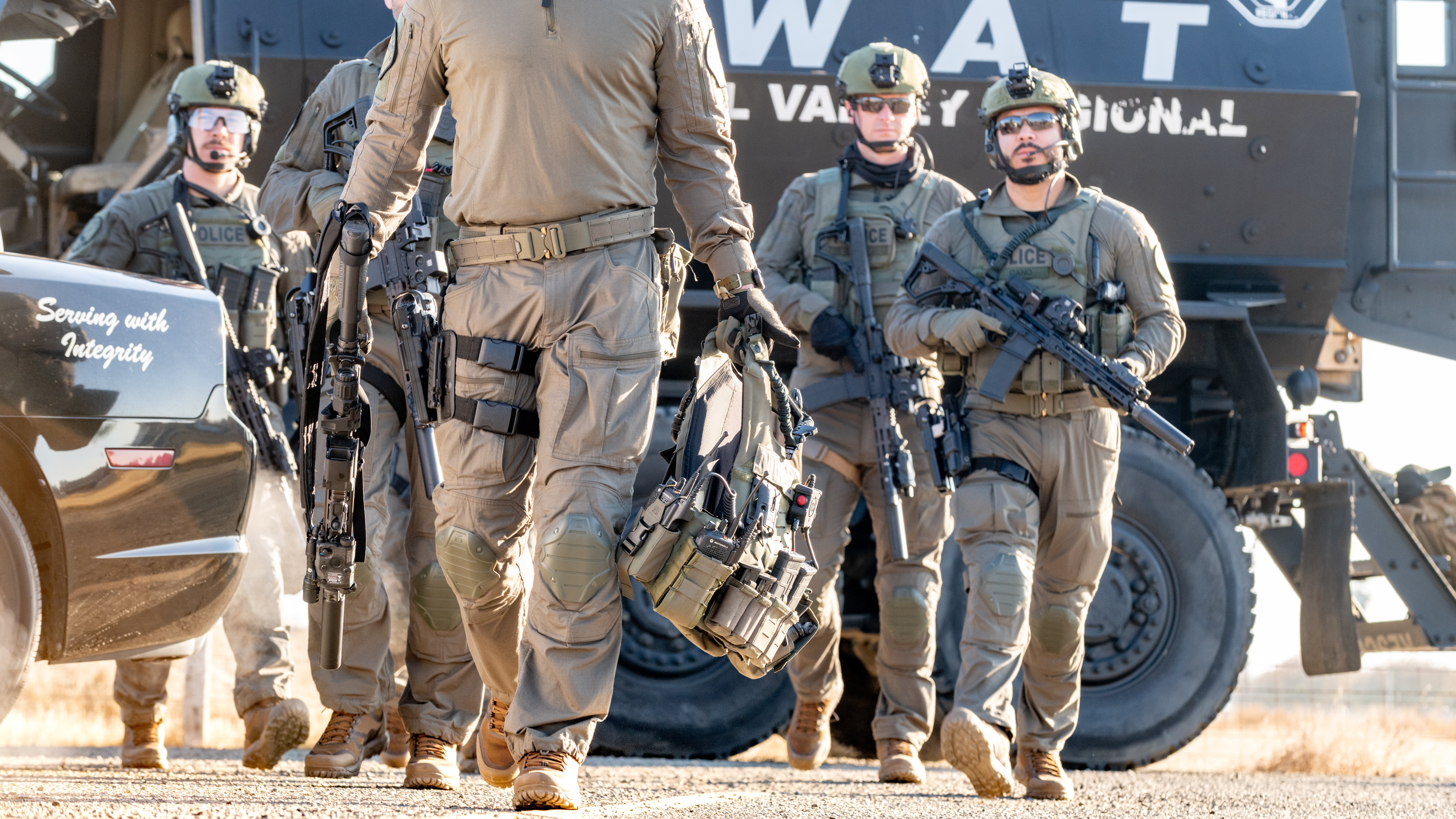 The XTU Uniform is meant for 'the elite' - SWAT and special assignment teams.