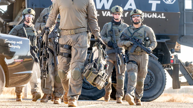 The XTU Uniform is meant for 'the elite' - SWAT and special assignment teams.