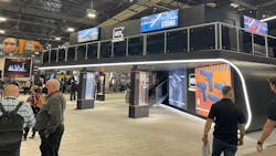 Glock's floor exhibit at the 2022 SHOT Show in Las Vegas. Glock's floor exhibit at the 2022 SHOT Show in Las Vegas.