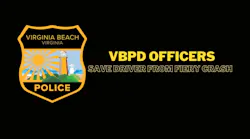 Virginia Beach Police Officers Save Driver From Fiery Vehicle Crash