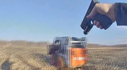 Deputy Climbs Onto Skid Steer to Stop Suspect: Cops