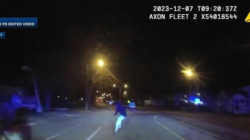 New video of police chase, shooting