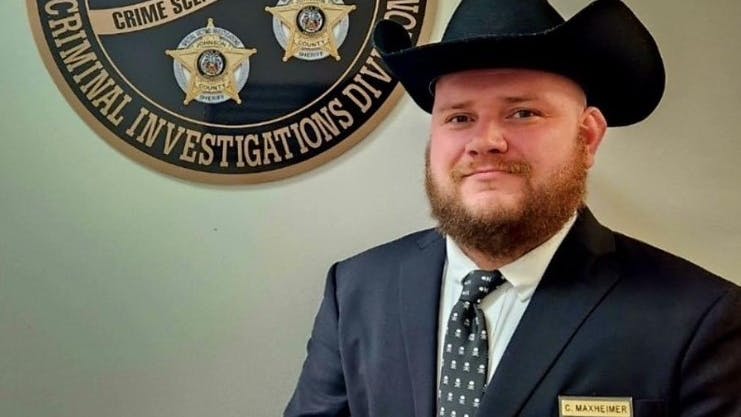 Shannon Hills, AR, Police Officer Cain Maxheimer.