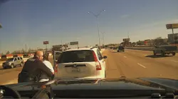 Dashcam video shows officer saving a woman who was choking in her car