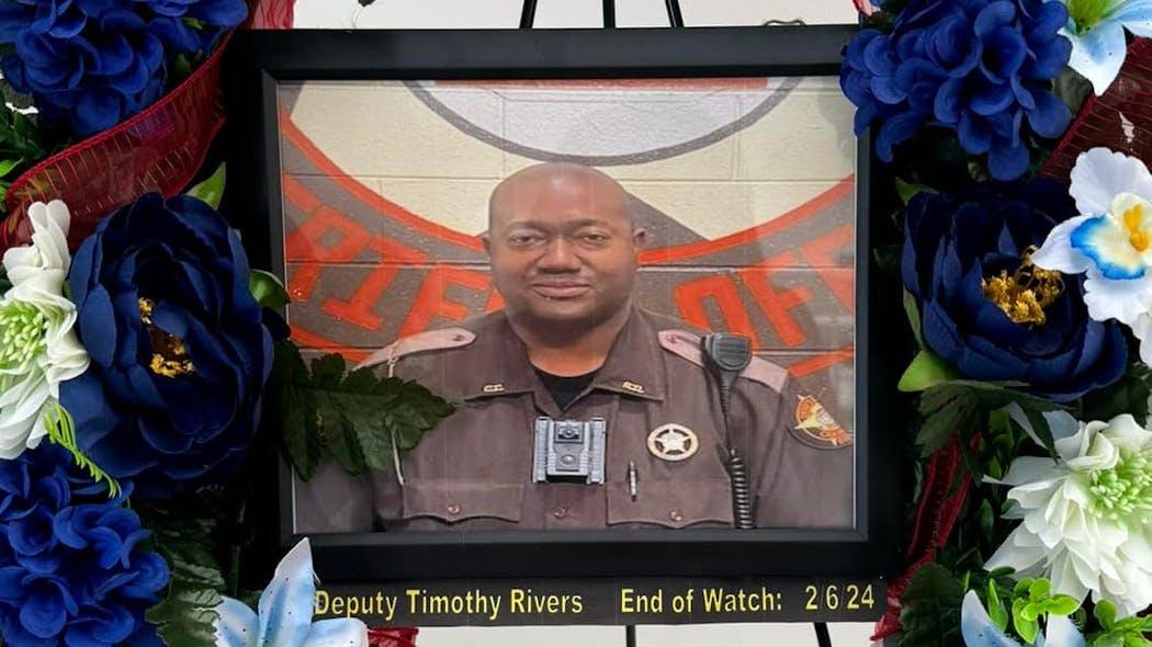 Crawford County, GA, Sheriff&apos;s Deputy Timothy Rivers.