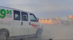 DASHCAM: Police chief rams U-Haul to end chase