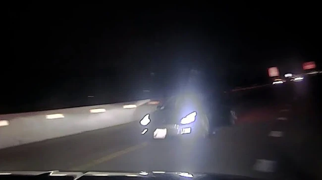 Dash Cam: Kaysville police officer stops wrong way driver on I-15