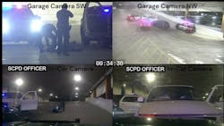 Sioux City, IA, police fatally shot a man who rammed cruisers and attack an officer with a homemade metal flail in a casino parking ramp on Jan. 8.