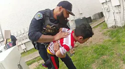 Austin Police Officers Help Child Choking On Candy