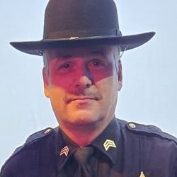 Genesee County, NY, Sheriff&apos;s Sgt. Thomas A. Sanfratello.