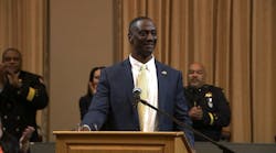 New Oakland Police Chief Floyd Mitchell formally introduced by Mayor Sheng Thao