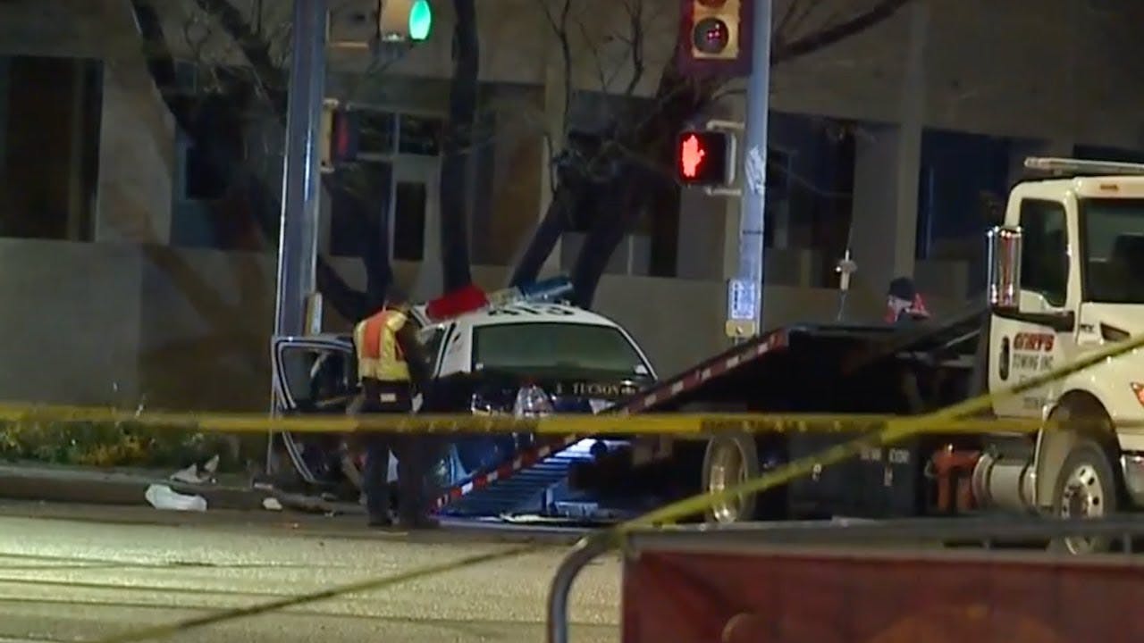 LIVE: Tucson police update on officer killed in crash