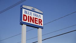 Blue Swan Diner in Ocean Township, NJ.