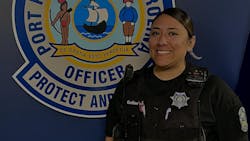 Port Royal, SC, Police Officer Karina Fraire-Galindo.
