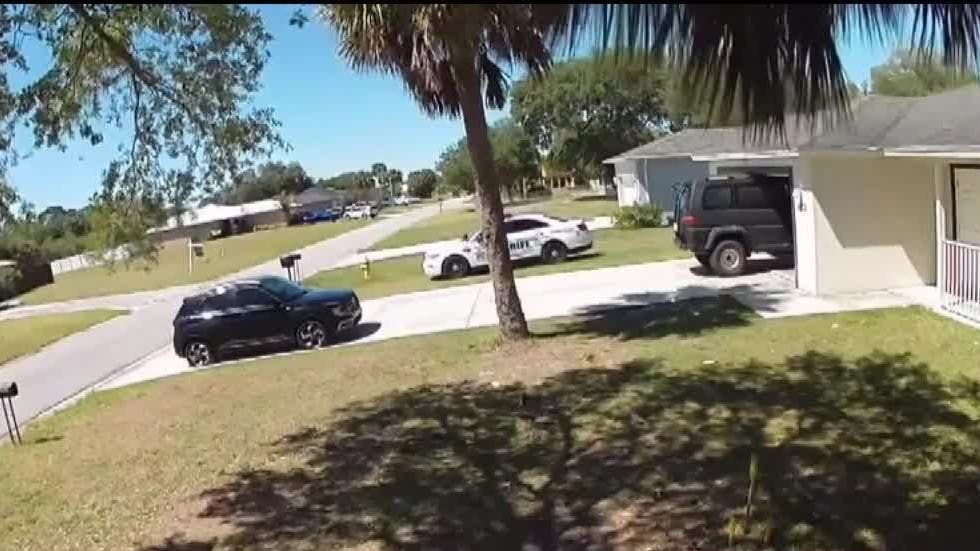 Driver rams into Lee Co