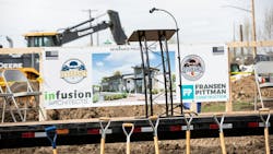Severance, CO, officials broke ground Monday on the town&apos;s first official police building in over 100 years.