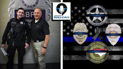 South Bend Police Officer Matthew Hegedus-Stewart (left) and retired officer Gene Eyster. South Bend Police Officer Matthew Hegedus-Stewart (left) and retired officer Gene Eyster.