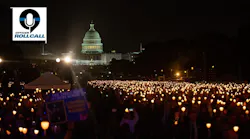 Thousands attended the 34th Annual Candlelight Vigil hosted by the National Law Enforcement Officers Memorial Fund took place on the National Mall in Washington, D.C., in 2022.
