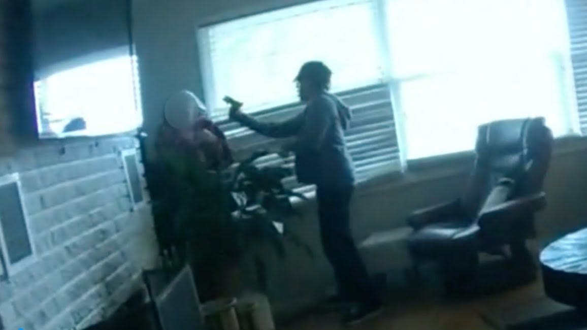Knoxville police bodycam shows man shooting ex-girlfriend point blank, then officer shooting him
