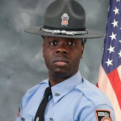 Georgia State Patrol Trooper Jimmy Cenescar.