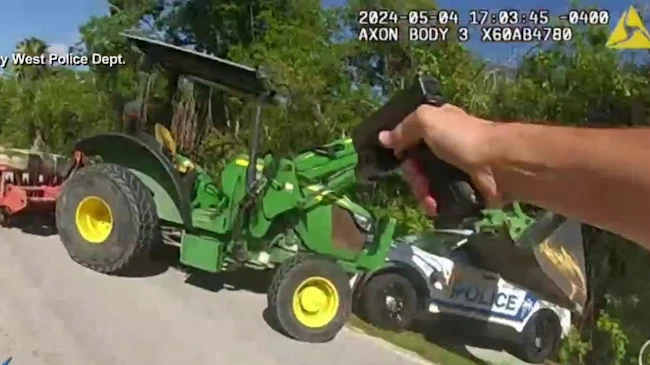 Key West man facing charges for allegedly driving stolen tractor to college campus to kill 2 people
