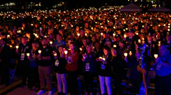 The 36th Annual Candlelight Vigil, hosted by the National Law Enforcement Officers Memorial Fund, was held on the National Mall in Washington, D.C., on May 13.