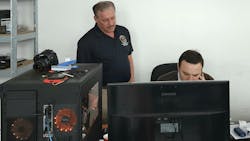 Mentor Lee Lerussi and Irhad Kos; Independent Inspector Digital Forensic Unit. Conducting work on Standard Operating Procedures. Mentor Lee Lerussi and Irhad Kos; Independent Inspector Digital Forensic Unit. Conducting work on Standard Operating Procedures.