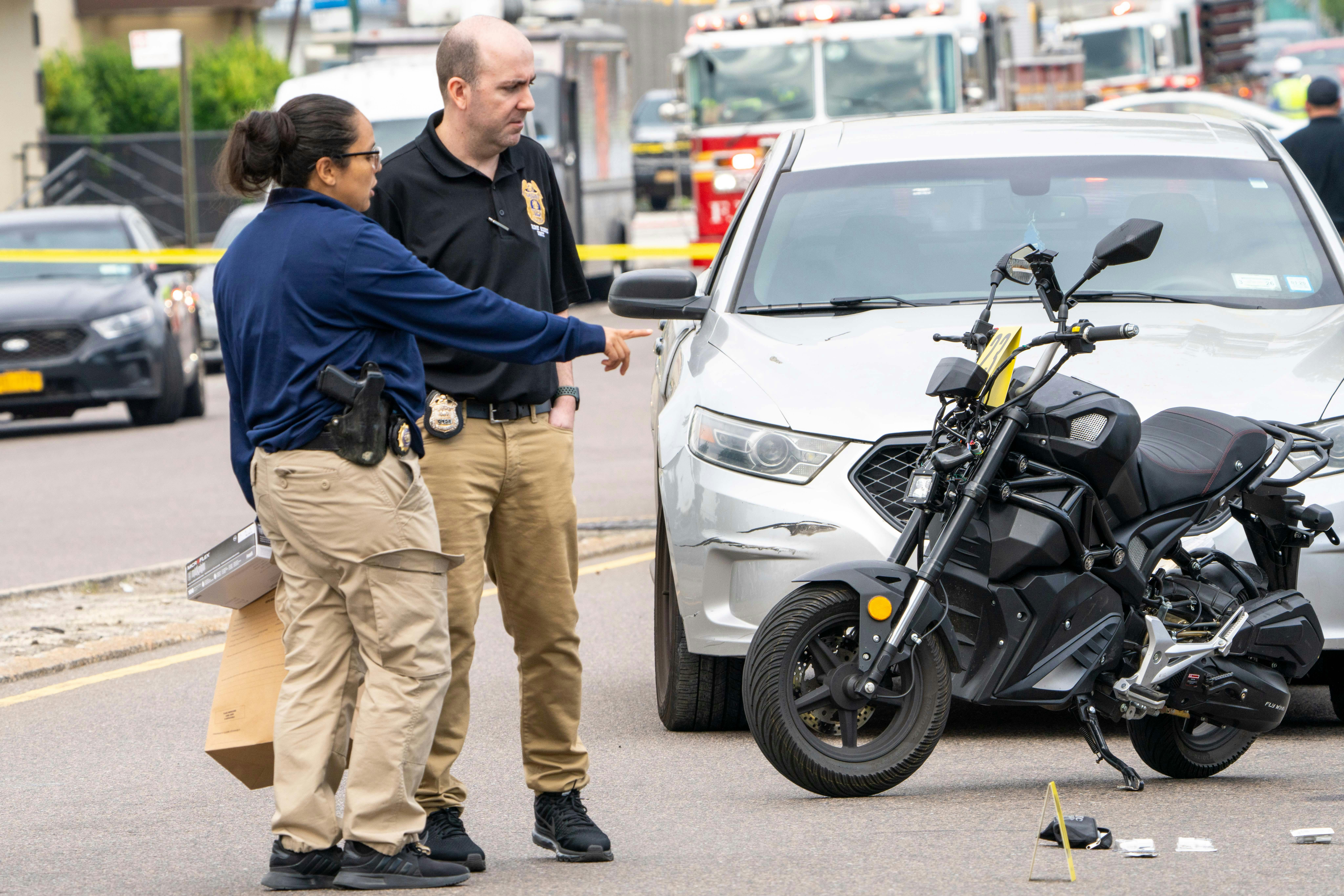 Shooting of NYPD Officers Highlights Spike in Robbery Crews on Mopeds