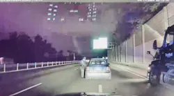 Impaired driver hits Virginia trooper who was attending to DUI stop