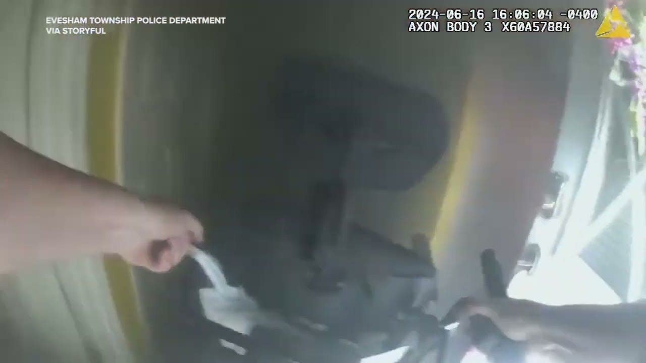 Police Officer Saves Couple From Burning Home