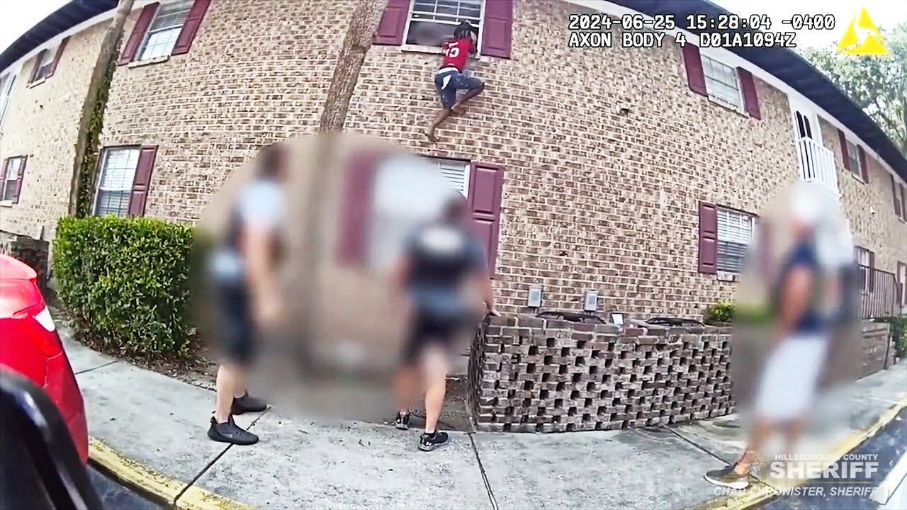 Florida Woman Attempts to Scale Apartment Building to Avoid Arrest