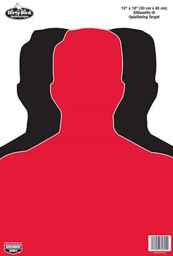 Dirty Bird Silhouette Splattering Targets Dirty Bird Silhouette Splattering Targets