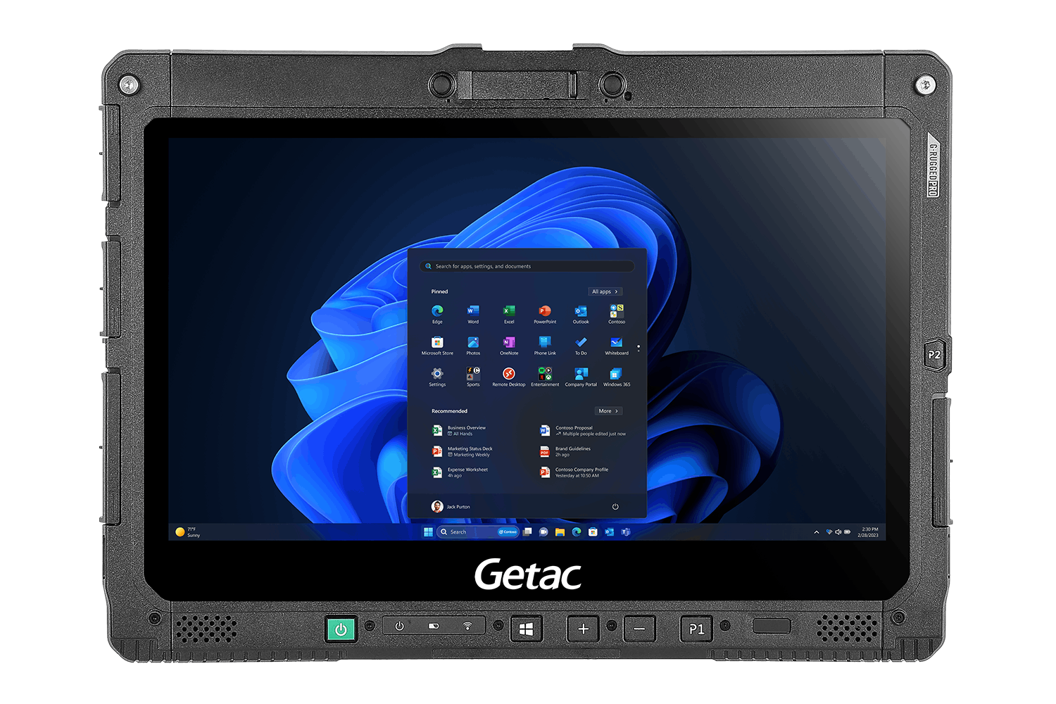 K120 Fully Rugged Tablet