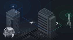 Skydio Connect Fusion delivers continuous connectivity to X10 using point-to-point connectivity when in radio range with seamless transition to cellular when not. Skydio Connect Fusion delivers continuous connectivity to X10 using point-to-point connectivity when in radio range with seamless transition to cellular when not.