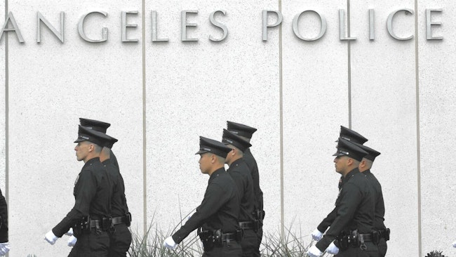Los Angeles Police Department.