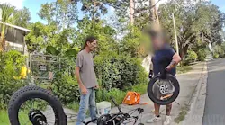 Tallahassee Officer Delivers Uber Eats Order After Delivery Man's Bike Breaks Down