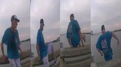 Florida man jumps into Daytona Beach river while being questioned by police