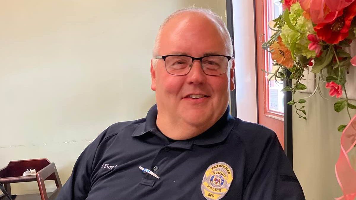 Summit, MS, Police Officer Troy Floyd.