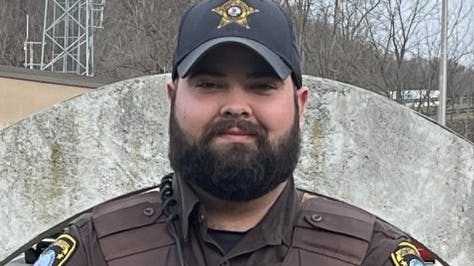 Smyth County, VA, Sheriff's Deputy Hunter Reedy.