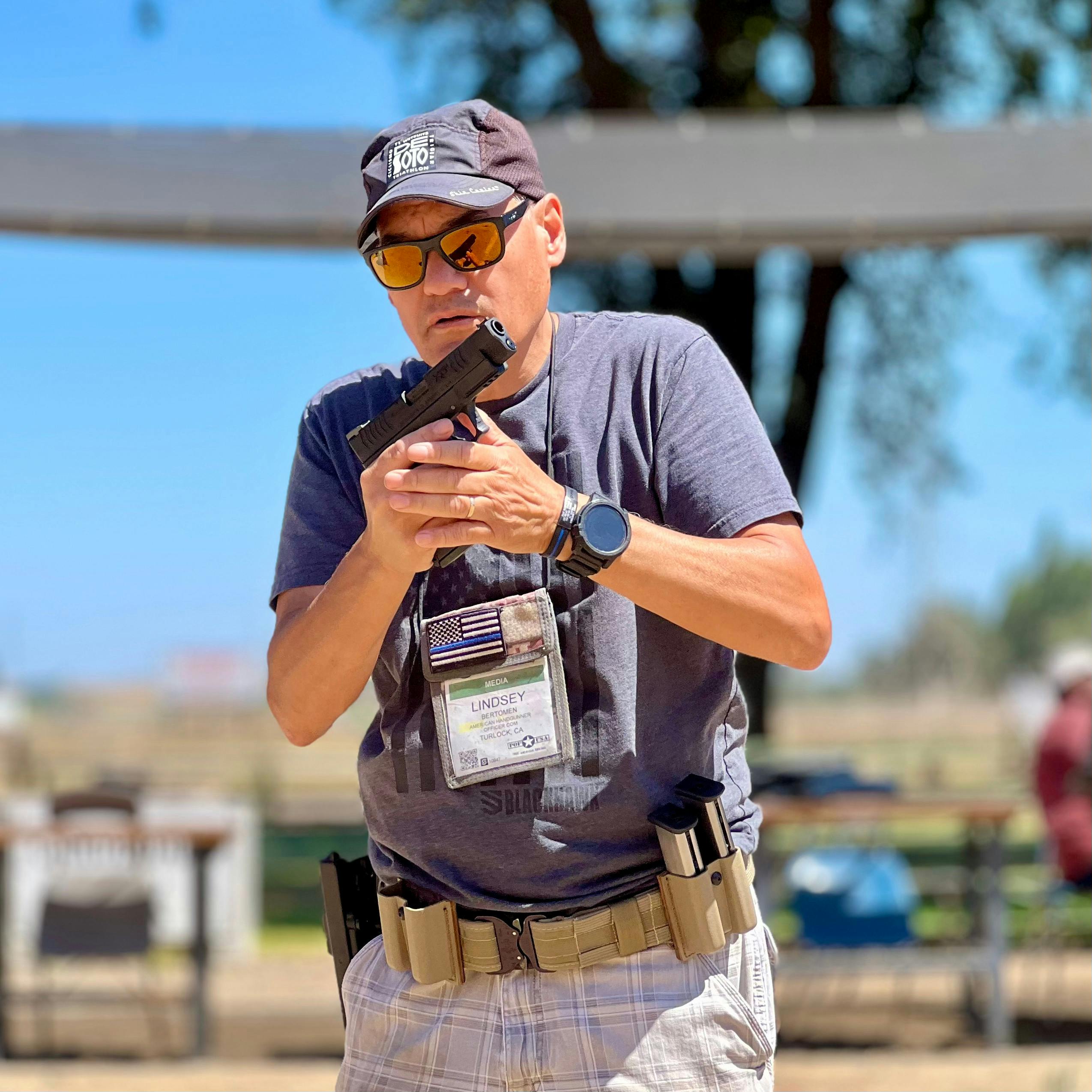 The XD-M BB Gun mimics the real gun so well that a person can practice most gun manipulations without training scars.