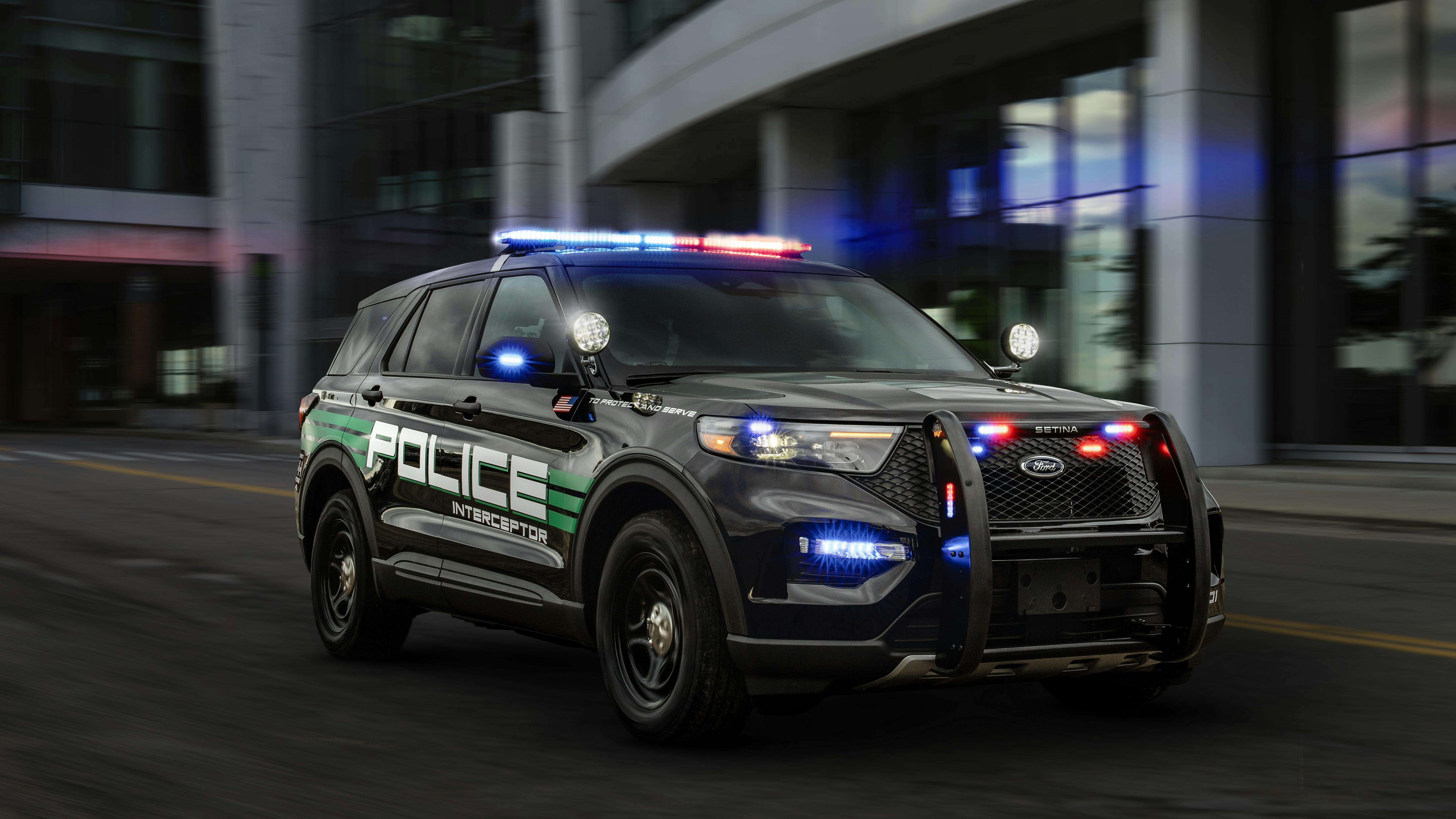 Ford Pro's 2025 Police Interceptor Utility vehicle.