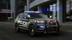 Ford Pro's 2025 Police Interceptor Utility vehicle. Ford Pro's 2025 Police Interceptor Utility vehicle.