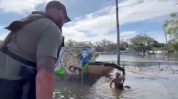 Deputies rescue boy clinging to debris in Tampa floodwater after Hurricane Milton