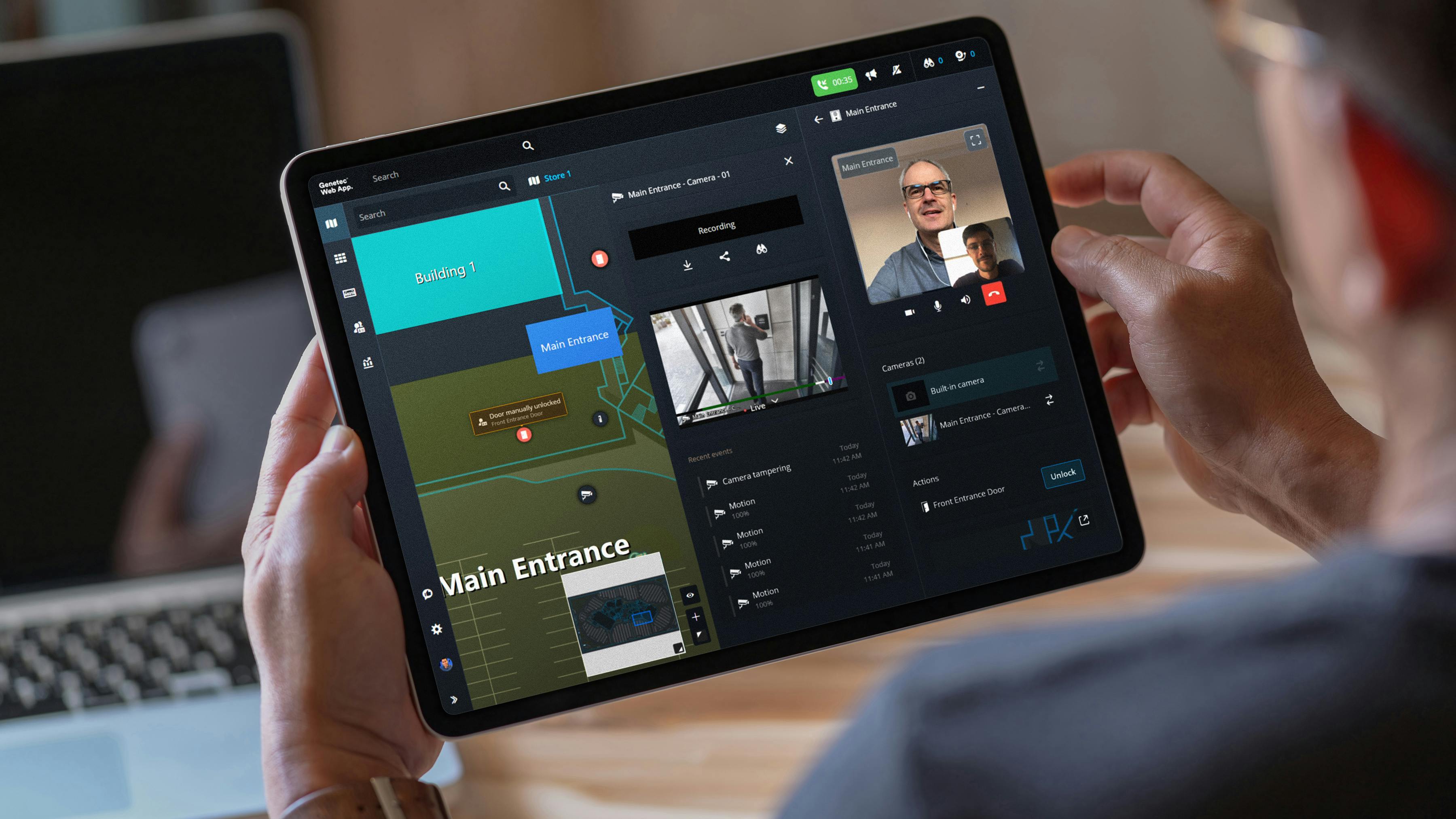 Genetec continues to lead the global VMS market, driven by ongoing innovation that enables access to its VMS from any browser-enabled device, with integrated audio and flexible deployment options - on-premises, cloud, or hybrid.