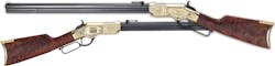 The New Original Henry Rifle is a line-for-line reproduction of the first practical repeating rifle patented by Benjamin Tyler Henry in 1860, except using the more modern .44-40 WCF caliber, and the foundation for the unique Stand Up for Heroes edition bearing serial number SUFH2024. The New Original Henry Rifle is a line-for-line reproduction of the first practical repeating rifle patented by Benjamin Tyler Henry in 1860, except using the more modern .44-40 WCF caliber, and the foundation for the unique Stand Up for Heroes edition bearing serial number SUFH2024.
